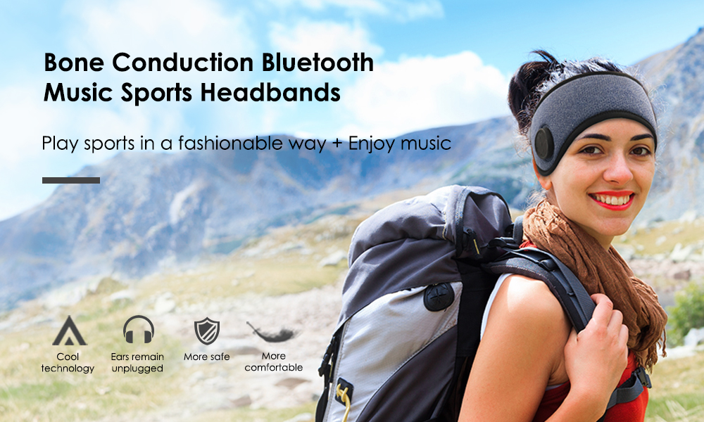 Comeille Bone Conduction Sports Headbands